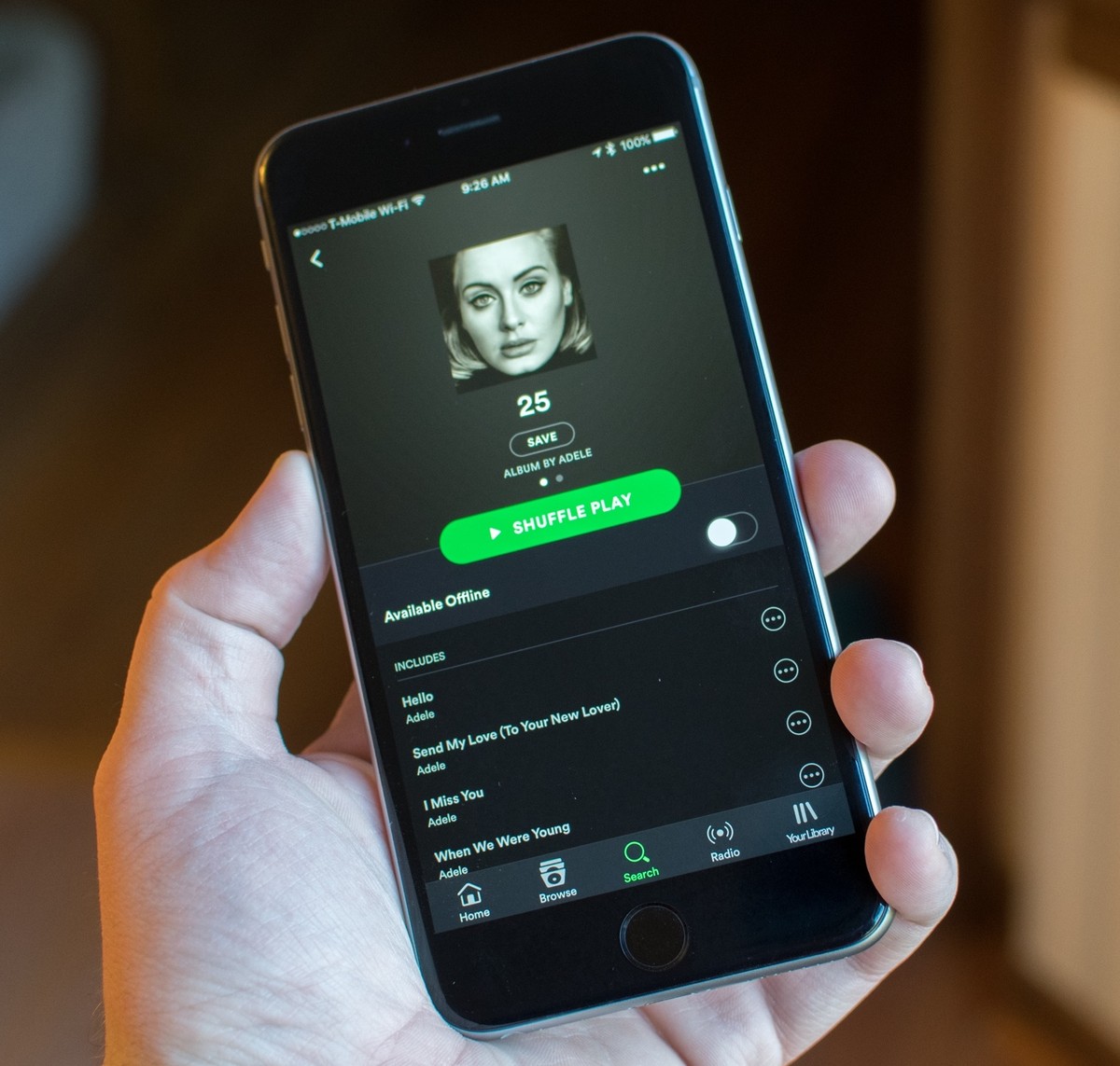 Cancel spotify on iphone